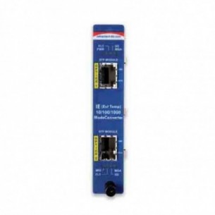 BB-850-18610, Advantech Puerto doble, temperatura extendida (IE), Convertidor de medios SNMP gestionable Ethernet de 100 Mbps